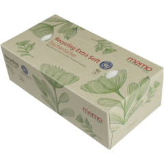memo Taschentücher Recycling Extra Soft H3458 4lg. 100St.,