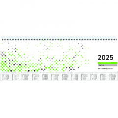 ZETTLER Tischquerkalender PERFO XL 137-0013 1W/2S,