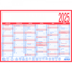 ZETTLER Tafelkalender 908-1315 6M/1S,