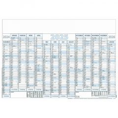 ZETTLER Plakatkalender 915-0015 14M/1S gerollt 5St.,