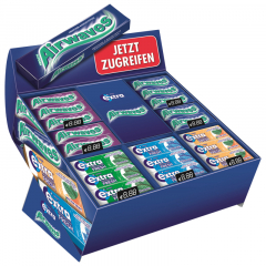 WRIGLEYS EXTRA Kaugummi 457300 Topseller sortiert 42St.,