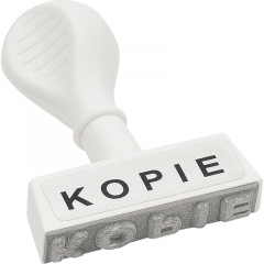 WEDO Textstempel KOPIE 19324 45mm Kunststoff weiß,