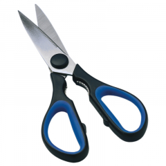 WEDO Allzweckschere 97985 21cm edelstahl blau/schwarz,