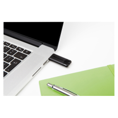 Verbatim USB-Stick PinStripe 49319 USB 3.0 128GB schwarz,