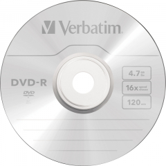 Verbatim DVD-R 43548 16x 4,7GB 120Min. Spindel 50 St./Pack.,