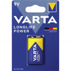 Varta Batterie Longlife Power 04922121411 E-Block 9V 580mAh,