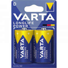 Varta Batterie Longlife Power 04920121412 D 1,5V 2 St./Pack.,