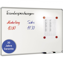 Ultradex Whiteboard 8048 242x122cm Emaille weiß,