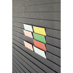 Ultradex Stecktafel PLANRECORD 1005 440x320x22mm schwarz,