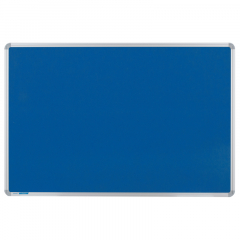 Ultradex Pinnwand 809707 Filz 120x90x2,2cm blau,