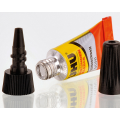 UHU Sekundenkleber blitzschnell MINIS gel 45370 1g 3 St./Pack.,