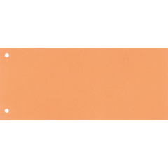 Trennstreifen Kurz 22,5x10,5cm 160g orange 100 St./Pack.,