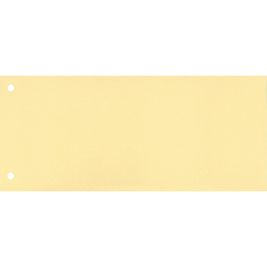 Trennstreifen Kurz 22,5x10,5cm 160g gelb 100 St./Pack.,