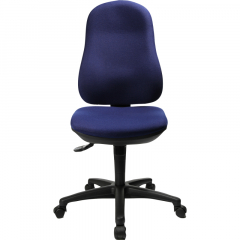 TOPSTAR Bürodrehstuhl Support SY 8550G26 ohne Armlehnen blau,