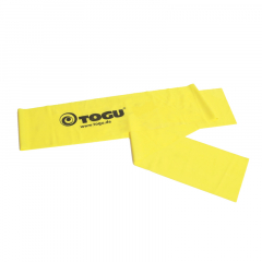 TOGU Theragymband Fitnessband 650023 gelb leicht 120cm,