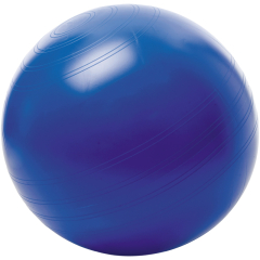 TOGU Sitzball ABS 408764 kein Wegrollen 75cm Größe XL blau,