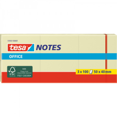 tesa Haftnotiz Office Notes 57653-00001 50x40mm ge 3 St./Pack.,