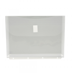 Dokumententasche DIN A4 mit Abheftrand transparent 5 St./Pack.,