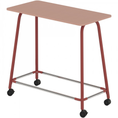 Stehtisch Sedus se:lab high desk agile rot/antikrosa,