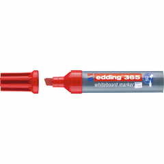 edding Whiteboardmarker 365 4-365002 2-7mm Keilspitze rot,