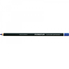 STAEDTLER Trockenmarker Lumocolor glasochrom 108 20-3 permanent blau,