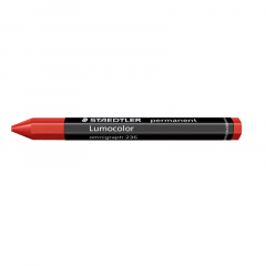 STAEDTLER Signierkreide Lumocolor permanent omnigraph 236-2 rot,