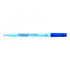 STAEDTLER Folienstift Lumocolor correctable 305 M-3 1mm blau,