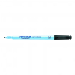 STAEDTLER Folienstift Lumocolor correctable 305 M-9 1mm schwarz,