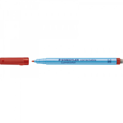 STAEDTLER Folienstift Lumocolor correctable 305 M-2 1mm rot,