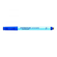 STAEDTLER Folienstift Lumocolor correctable 305 F-3 0,6mm blau,