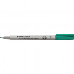 STAEDTLER Folienstift Lumocolor 316-5 0,6mm non-permanent grün,