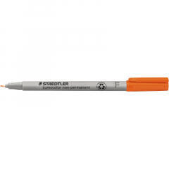 STAEDTLER Folienstift Lumocolor 316-4 0,6mm non-permanent orange,