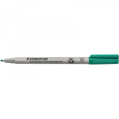 STAEDTLER Folienstift Lumocolor 315-5 1mm non-permanent grün,