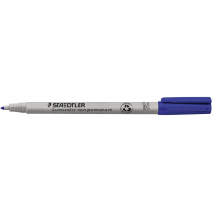 STAEDTLER Folienstift Lumocolor 315-3 1mm non-permanent blau,