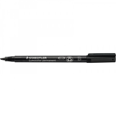 STAEDTLER Folienstift Lumocolor 314-9 1-2,5mm permanent schwarz,