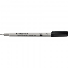 STAEDTLER Folienstift Lumocolor 311-9 0,4mm non-permanent schwarz,