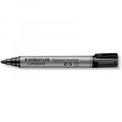 STAEDTLER Flipchartmarker Lumocolor 356-9 2mm Rundspitze schwarz,