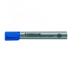 STAEDTLER Flipchartmarker Lumocolor 356-3 2mm Rundspitze blau,