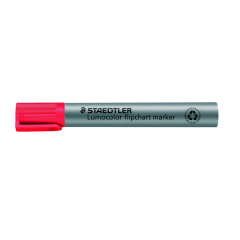 STAEDTLER Flipchartmarker Lumocolor 356-2 2mm Rundspitze rot,