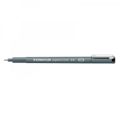 STAEDTLER Fineliner pigment liner 308 04-9 0,4mm schwarz,