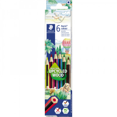 STAEDTLER Farbstift Noris colour 185C6 f. sortiert 6 St./Pack,