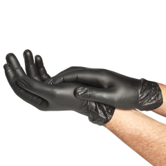 Spontex Handschuh Black Protect 12969087 Gr.07 sw 20St.,
