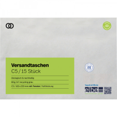 Soennecken Versandtasche oeco 2934 C5 mF hk 15St.,