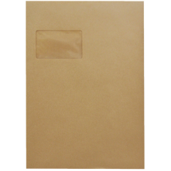 Soennecken Versandtasche 2057 C4 90g mF hk braun 250 St./Pack.,