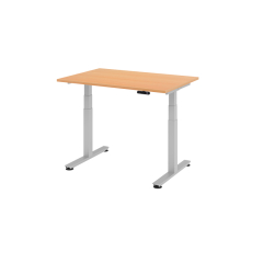 Hammerbacher Schreibtisch VXDSM12/6/S 120x80cm buche,