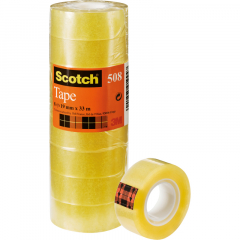 Scotch Klebeband 5081933 19mmx33m tr 8 St./Pack.,