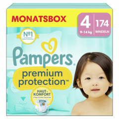 Pampers Windel Premium Protection 40705612 Gr.4 Maxi 174St.,