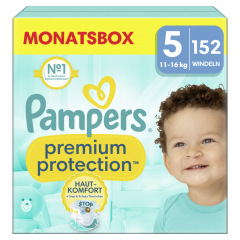 Pampers Windel Premium Protection 40705643 Gr.5 Junior 152St.,