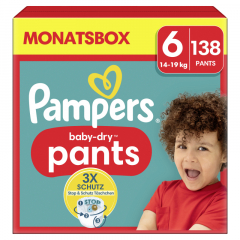 Pampers Pants Baby Dry 40710791 Gr.6 Extra Large 138St.,