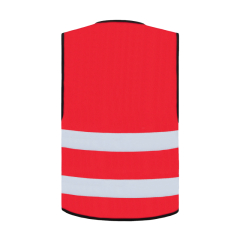 Korntex Warnweste Dortmund KXFWRL rot L,